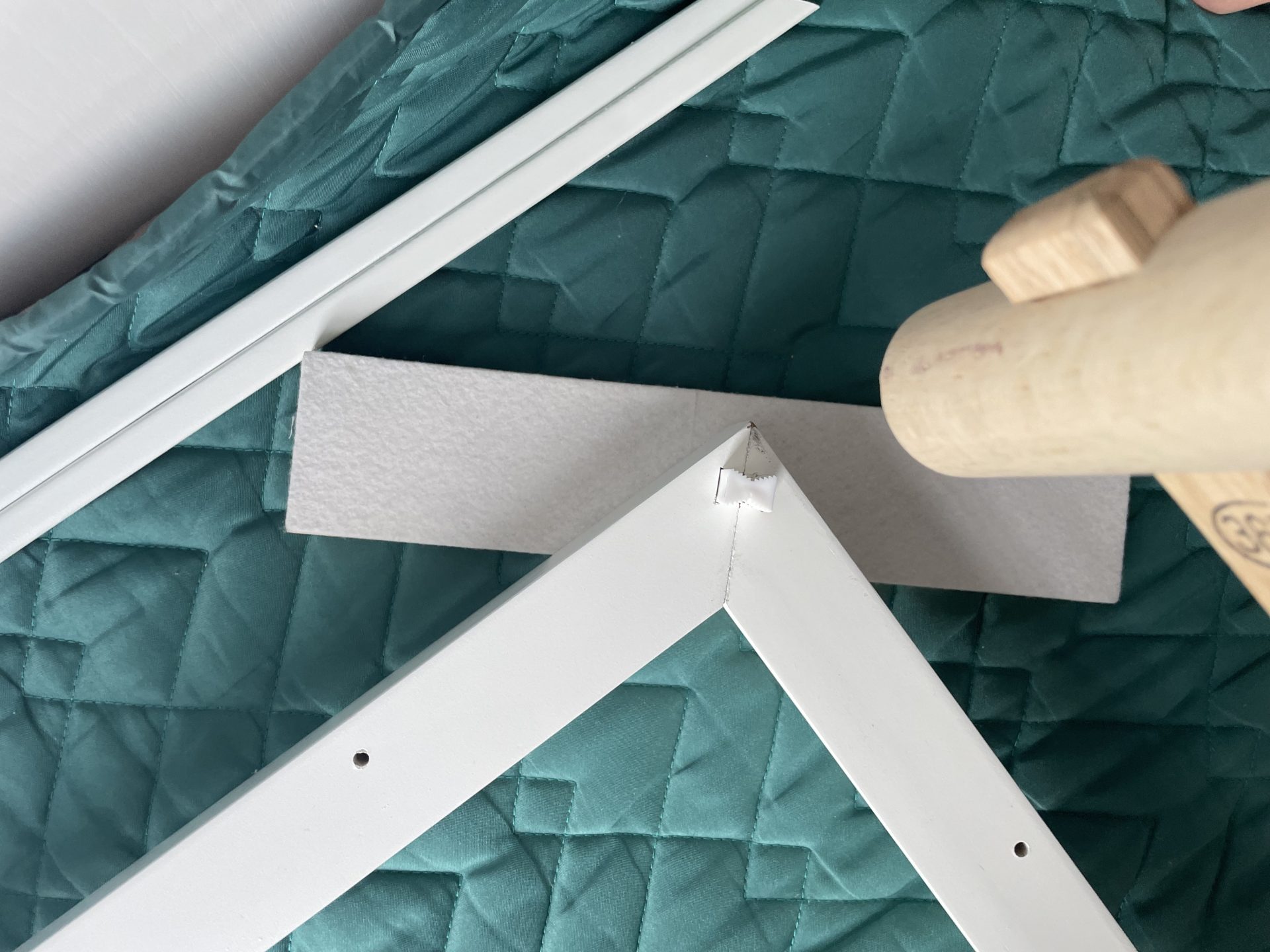 ウッドシャッター Lフレーム組立