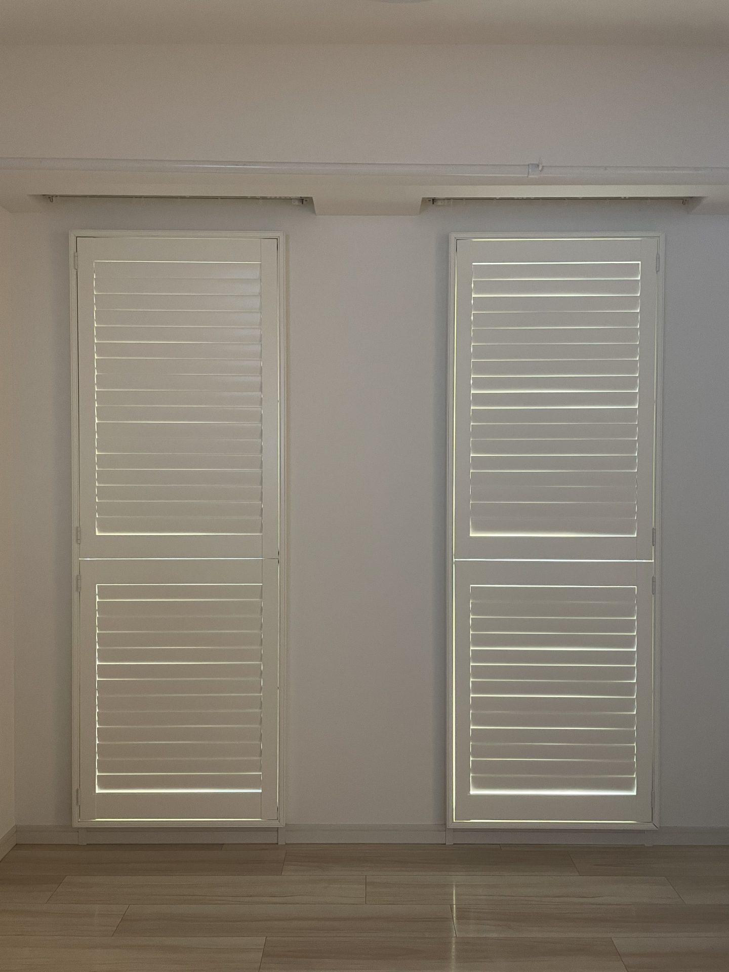 ウッドシャッター 西日遮光効果