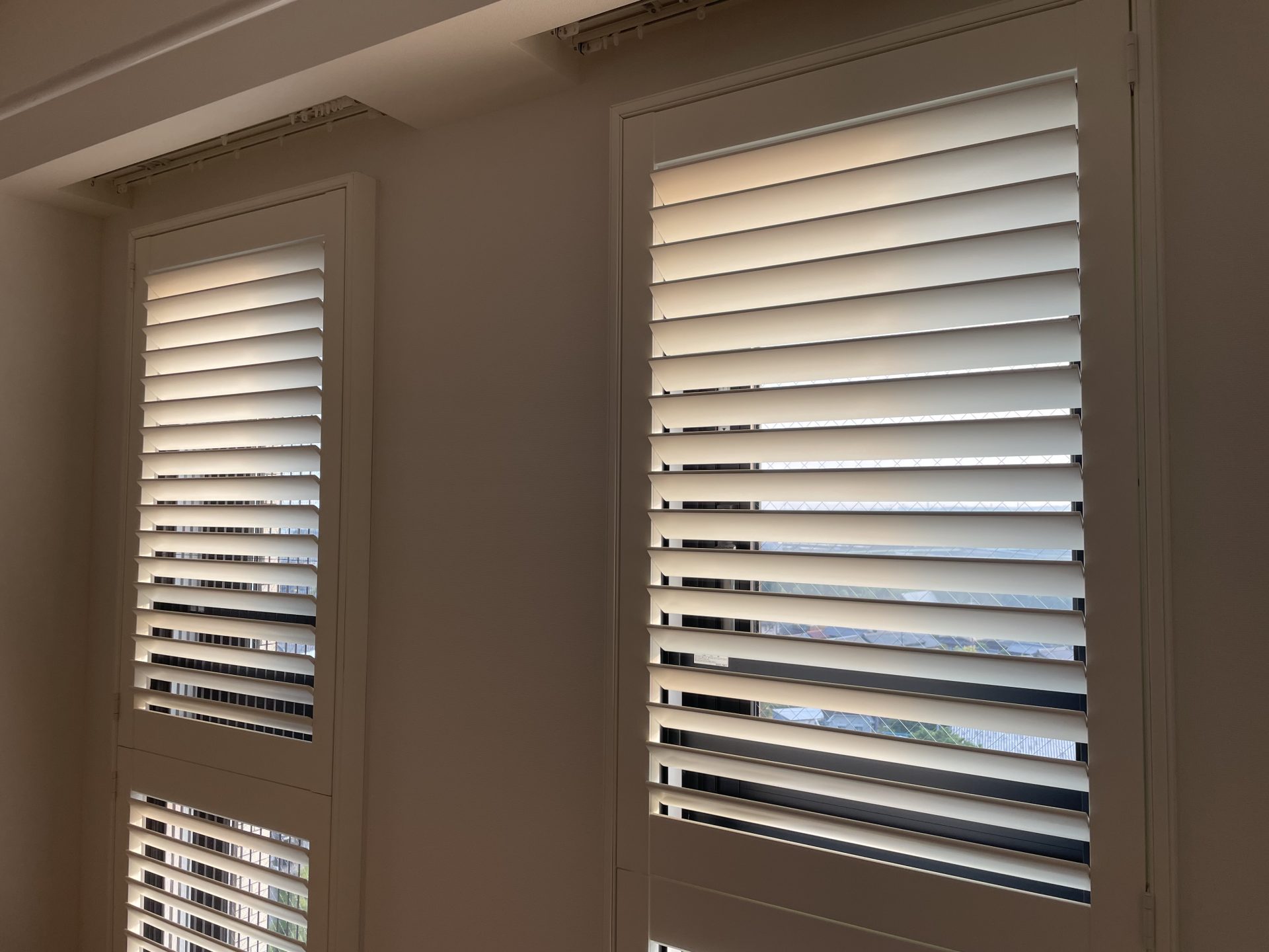 ウッドシャッター取付