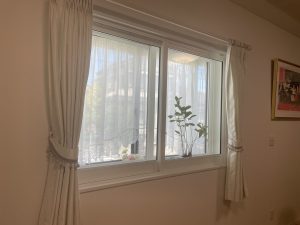 出窓スカラップアーチ型トリム