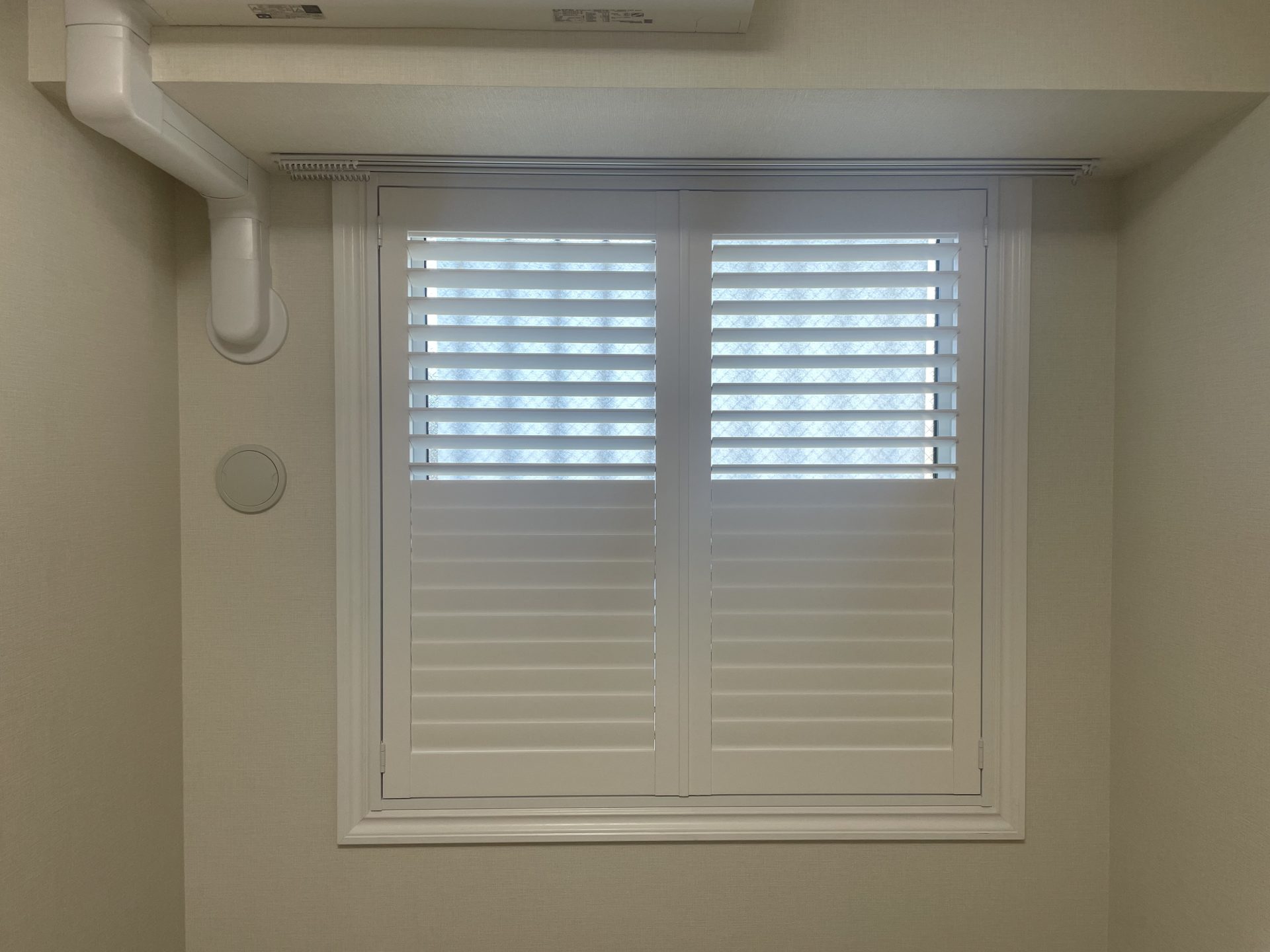 ウッドシャッター ルーバー調光