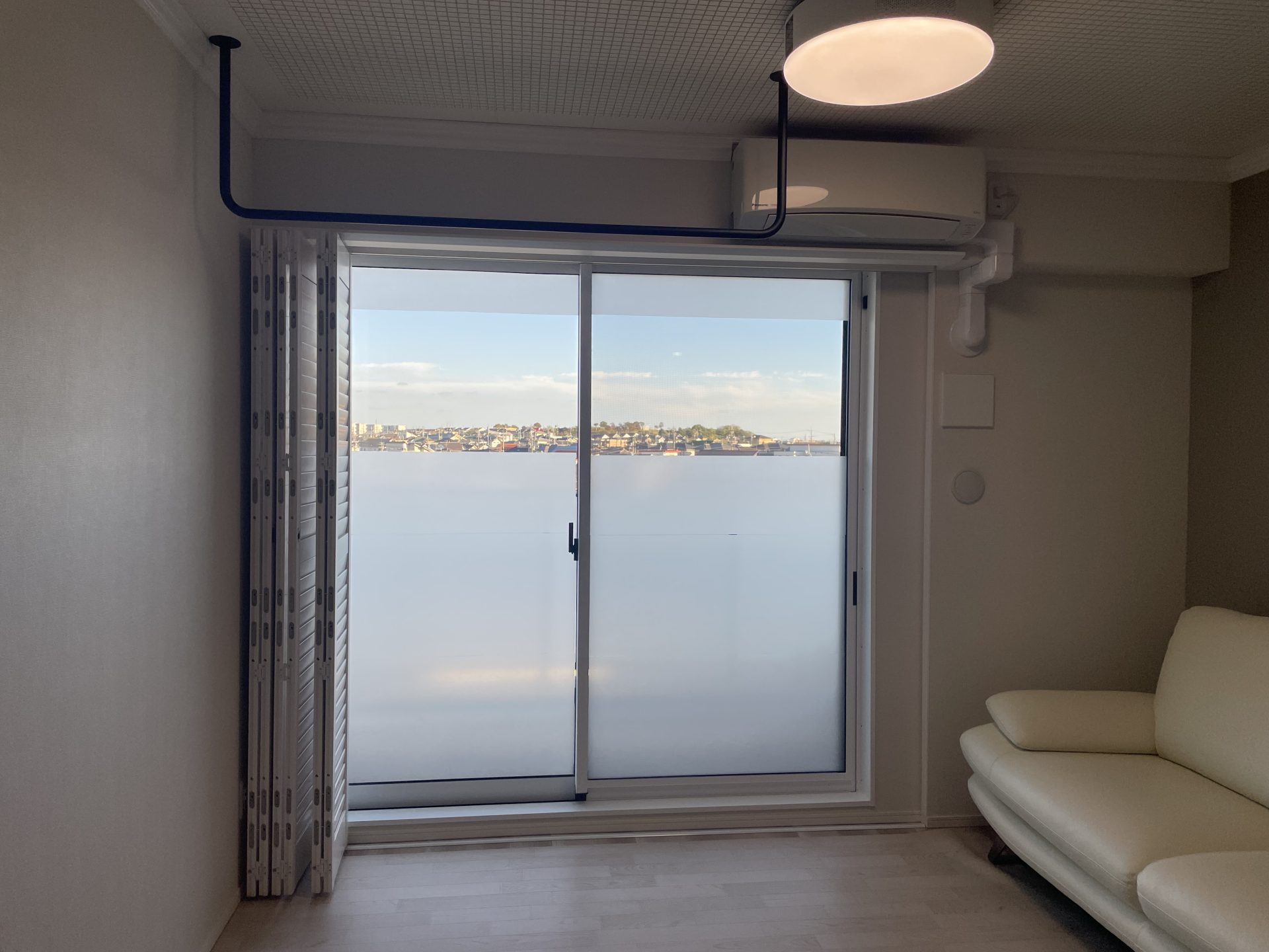 ウッドシャッター全開