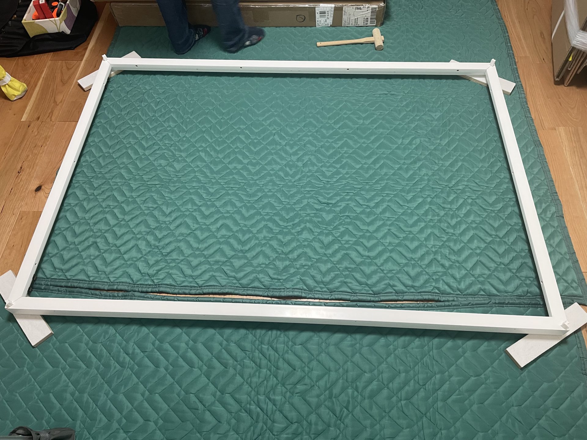 ウッドシャッター フレーム組立