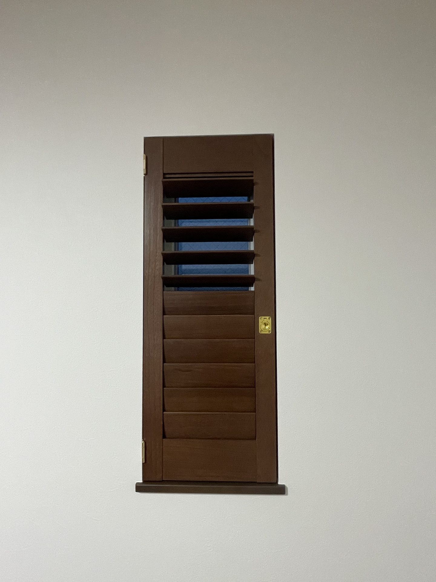 ウッドシャッター プルハンドル ゴールド