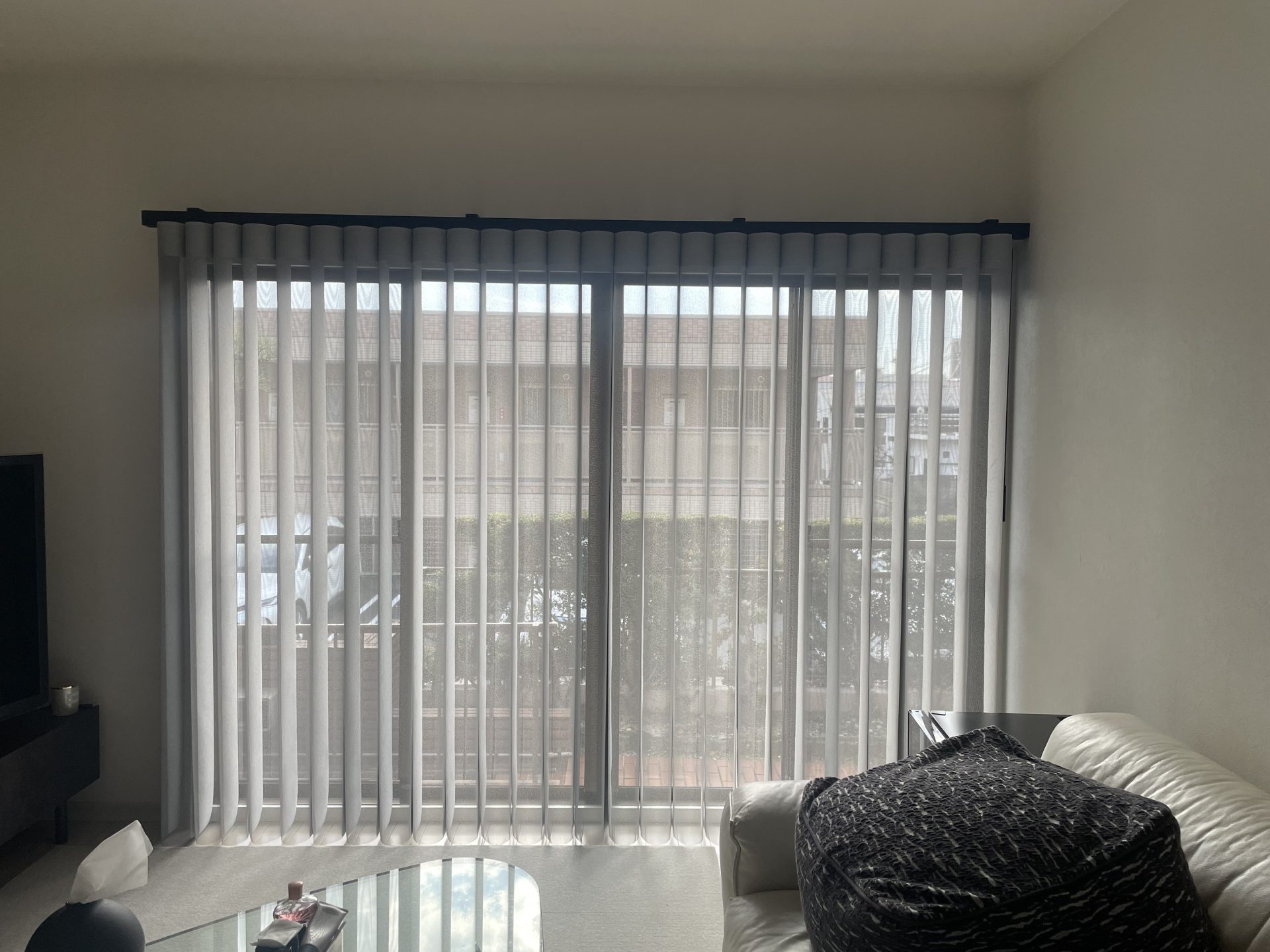 スマートドレープシェード 採光状態