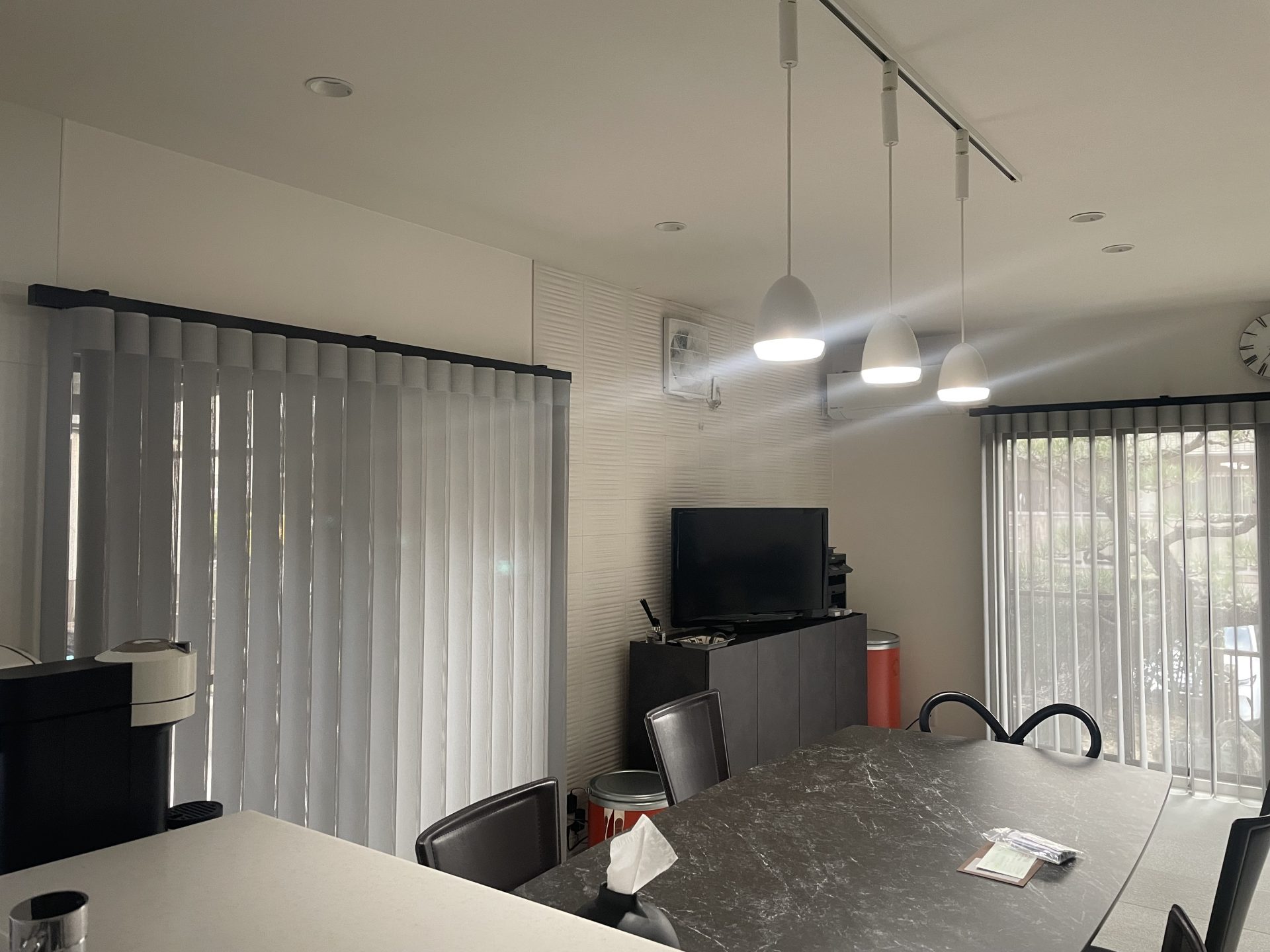 スマートドレープシェード ダイニング全体