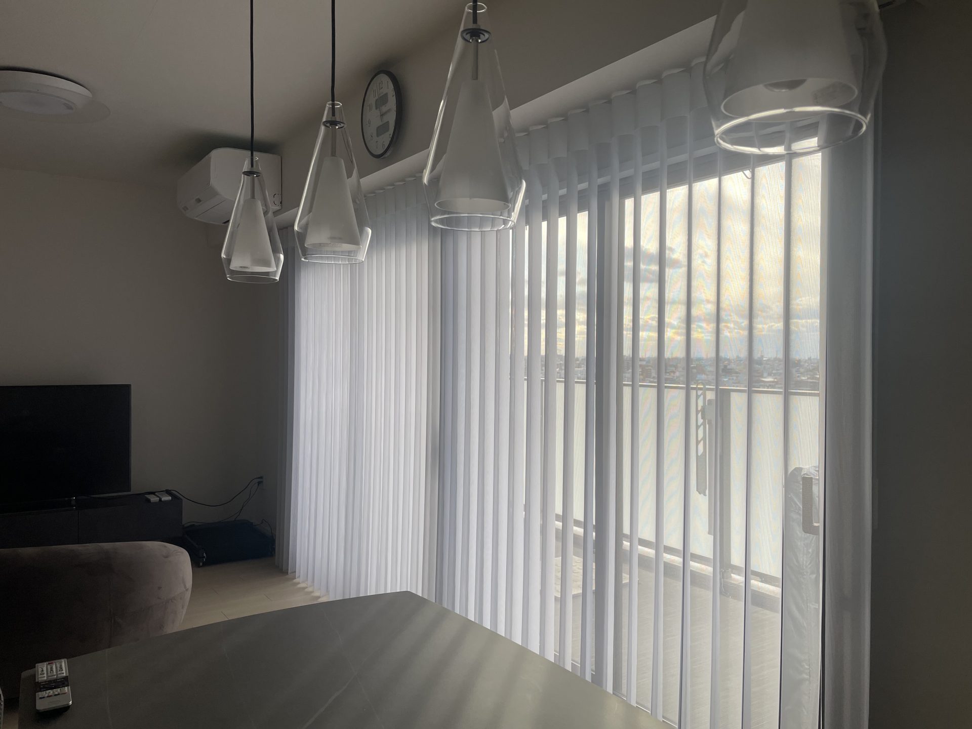 スマートドレープシェード 眺望