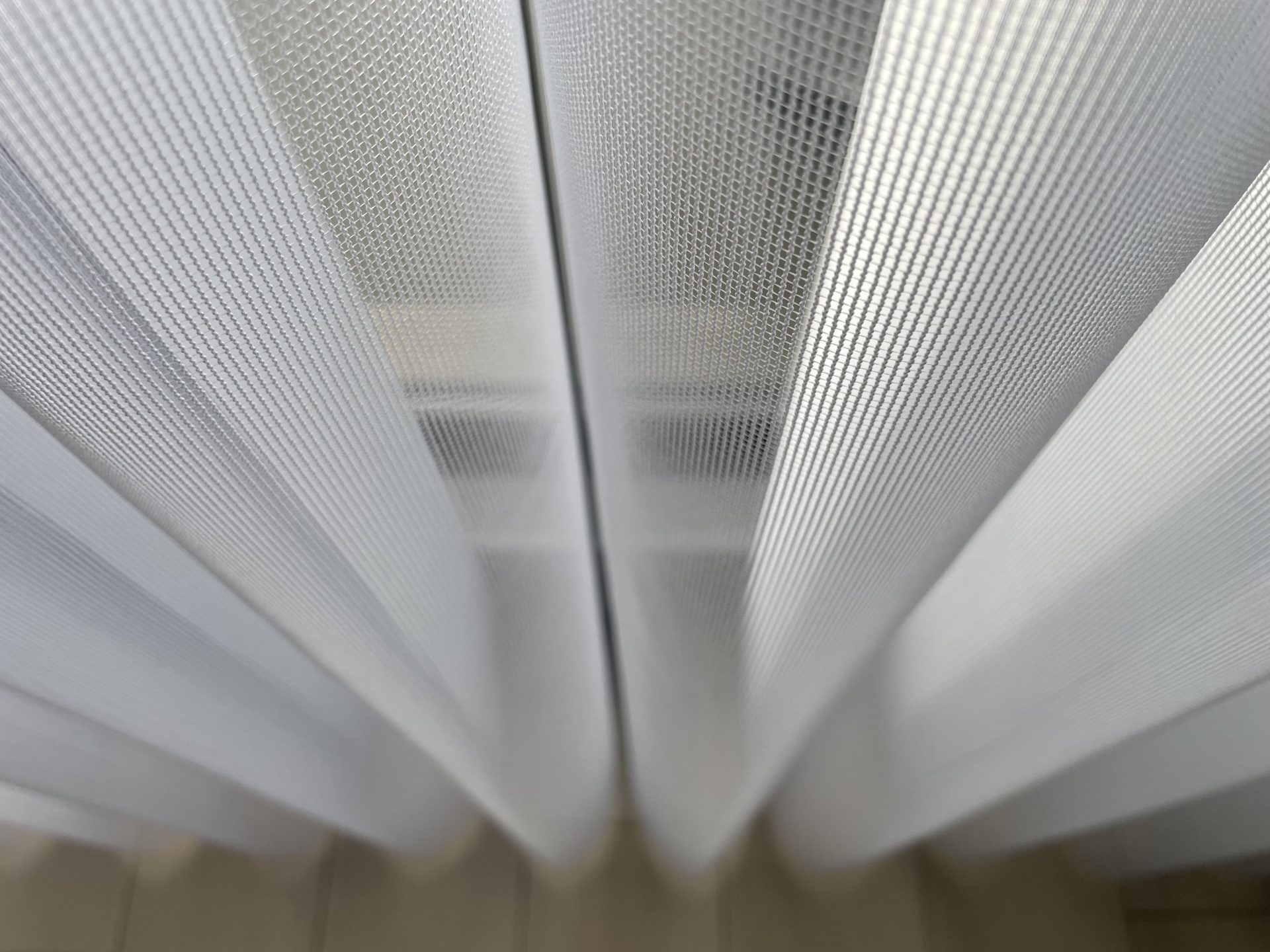 スマートドレープシェード レース部アップ