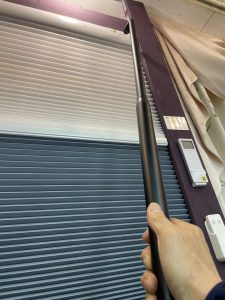 ノーマン製ハニカムスクリーン充電式電動パワーロッド