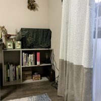 女子部屋カーテン