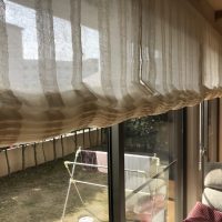 プレーンシェードの製作不可生地と柄合わせ
