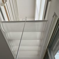 天幕カーテンで吹き抜けの暑さ寒さと節電対策