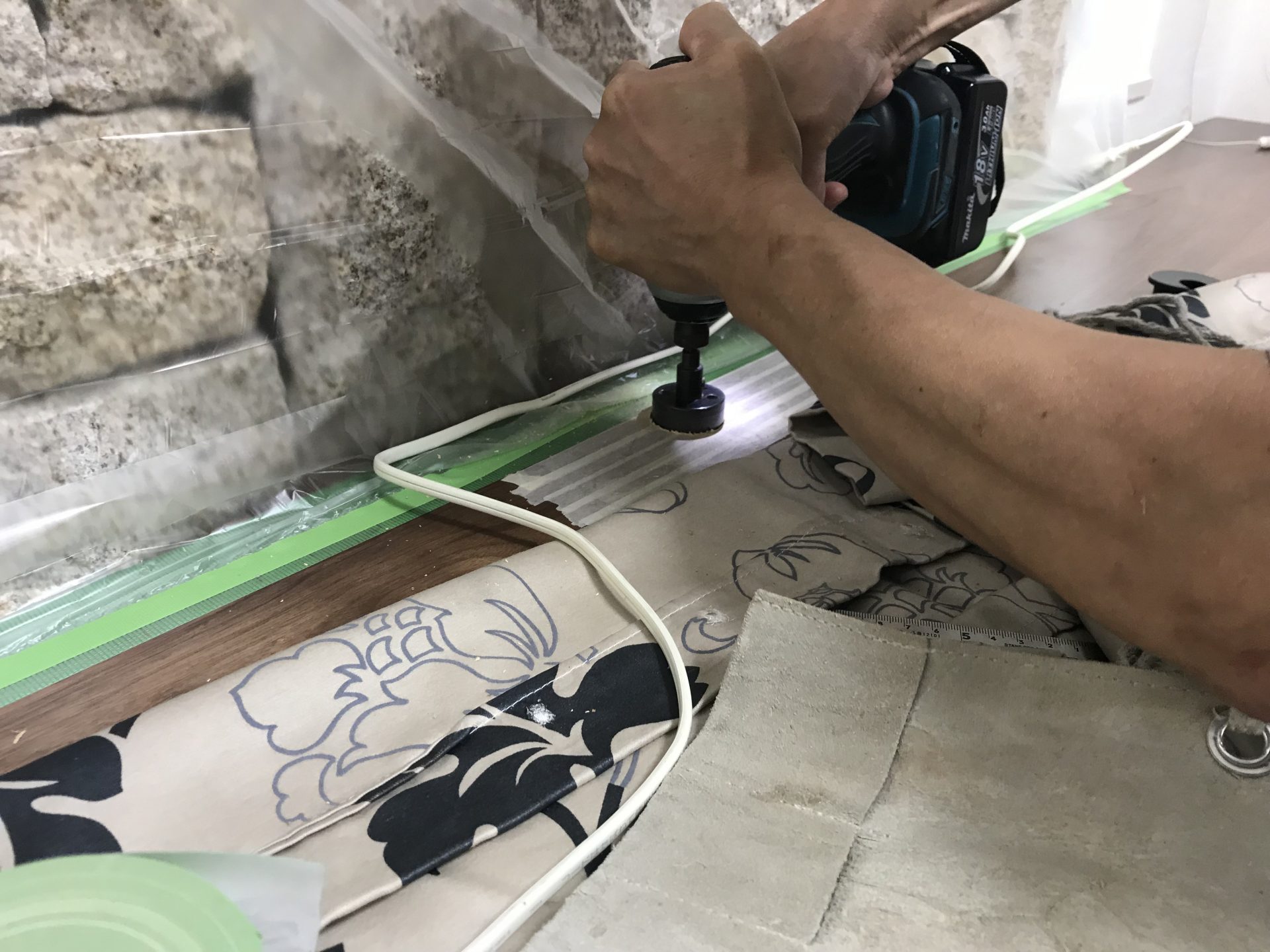 造作家具カウンター収納