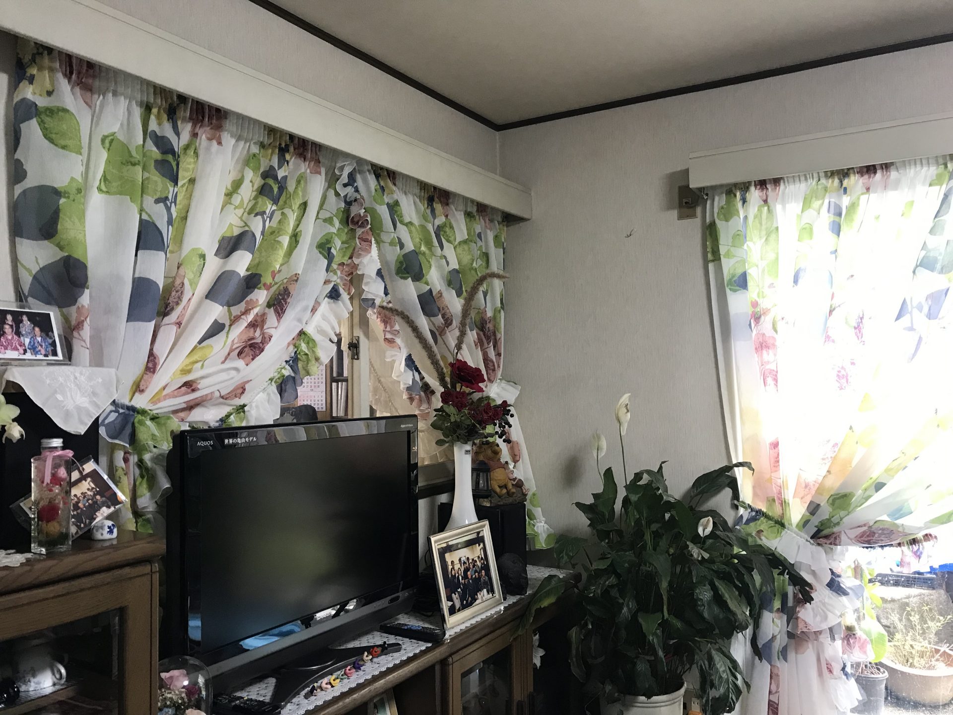 クロスオーバースタイルカーテン